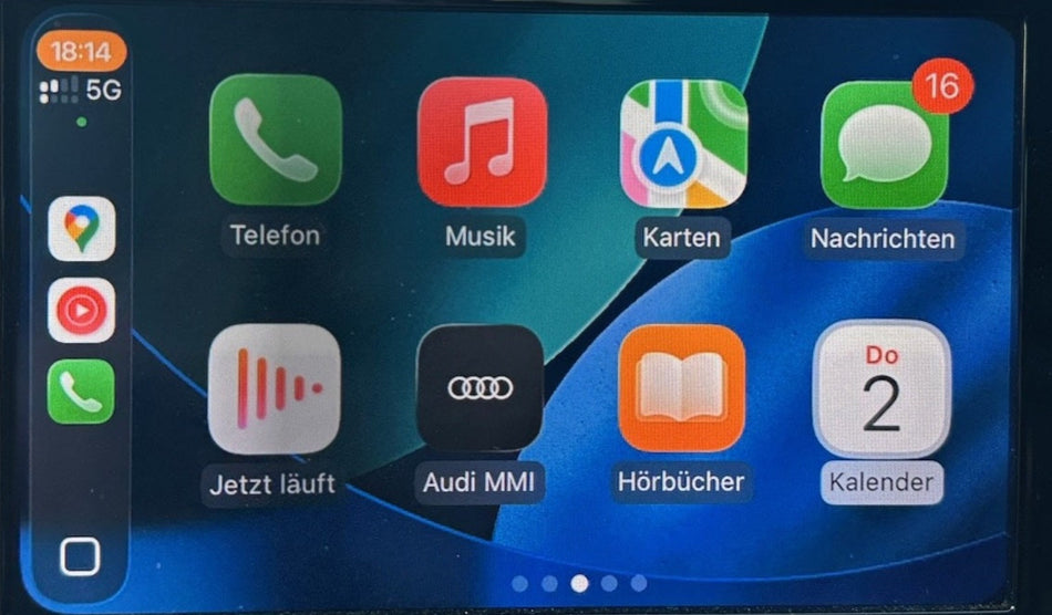 Audi A6 A7 C7 4G 2011-2018 CarPlay Android Auto Wireless Modul MMI RMC Version