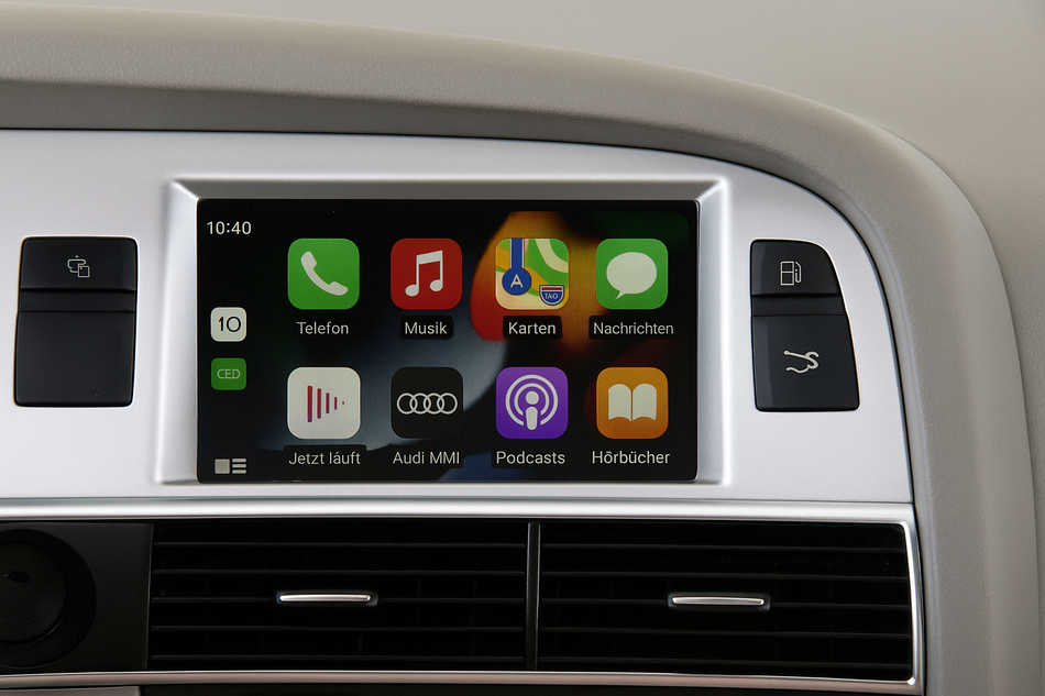 Audi Q7 4L 2010-2015 CarPlay Android Auto Wireless Modul MMI 3G Low Basic High HNav BNav HN+