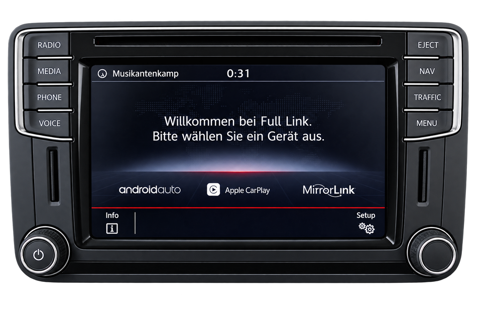 7N5035680 Seat Discover Media Navigationssystem CarPlay Android Auto Full Link 7N5 035 680