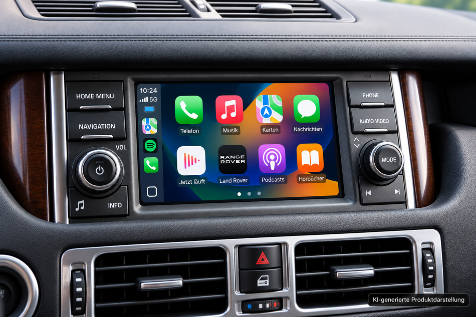 Range Rover Sport L322 CarPlay CarPlay Android Auto Modul Wireless Denso Version