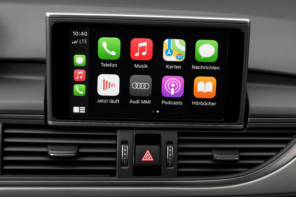 Audi A6 A7 C7 4G 2011-2018 CarPlay Android Auto Wireless Modul MMI RMC Version