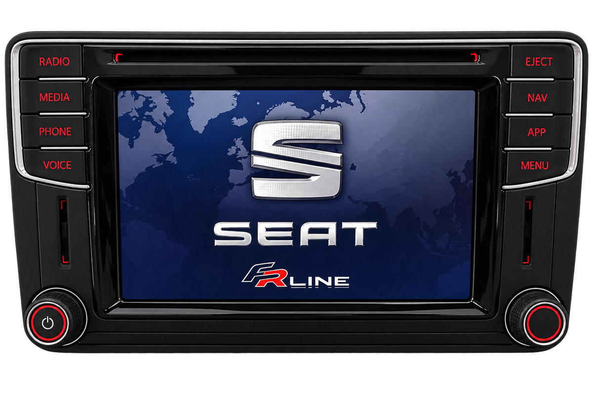 Seat Discover Media Navigationssystem Frontansicht | Autotronix