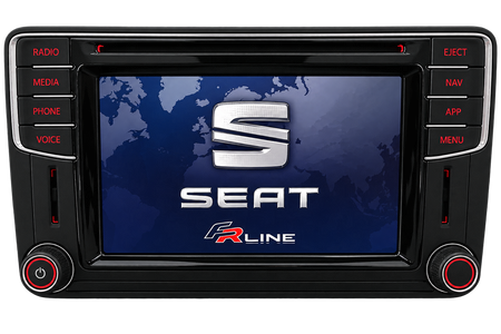 Seat Discover Media Navigationssystem Frontansicht | Autotronix